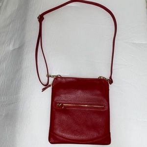 PurseN Red Litt Crossbody Bag with Light